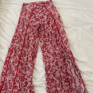 high waisted billabong flowy pants